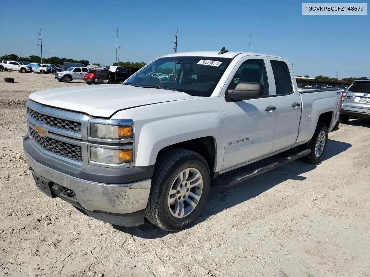 2015 Chevrolet Silverado K1500 VIN: 1GCVKPEC0FZ148679 Lot: 70223834