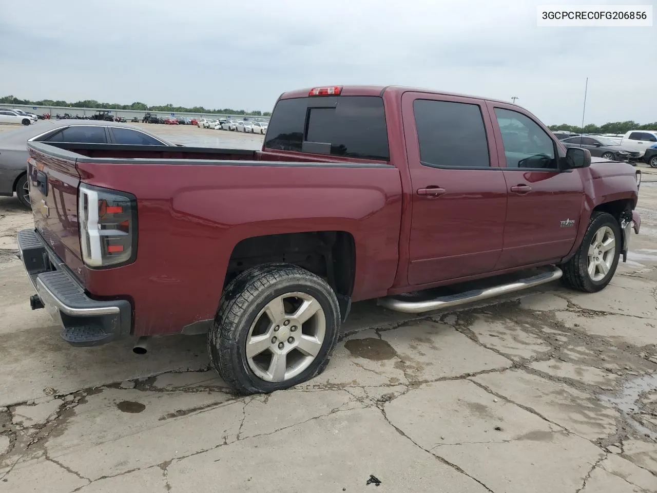 2015 Chevrolet Silverado C1500 Lt VIN: 3GCPCREC0FG206856 Lot: 70224154