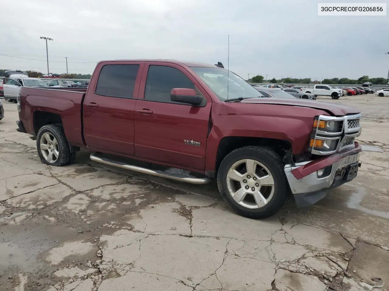 2015 Chevrolet Silverado C1500 Lt VIN: 3GCPCREC0FG206856 Lot: 70224154