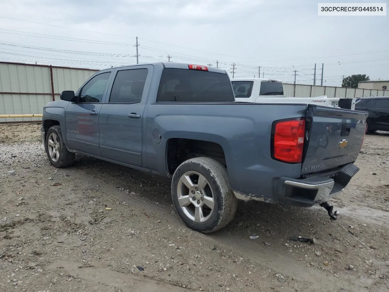 2015 Chevrolet Silverado C1500 Lt VIN: 3GCPCREC5FG445514 Lot: 70283964