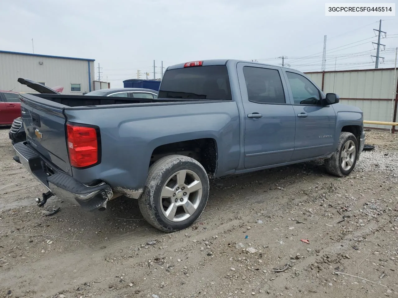 2015 Chevrolet Silverado C1500 Lt VIN: 3GCPCREC5FG445514 Lot: 70283964