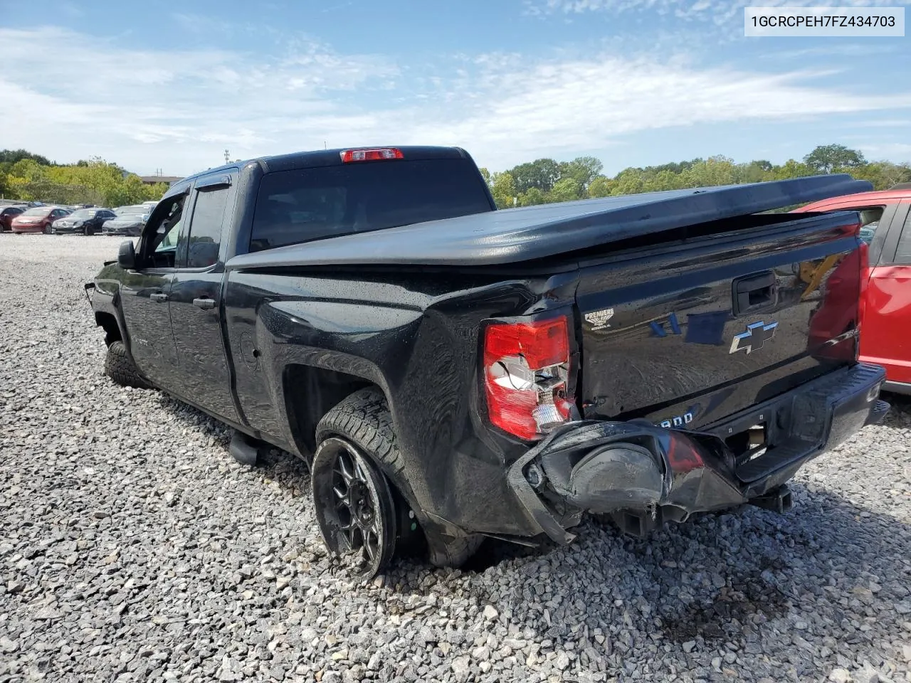 2015 Chevrolet Silverado C1500 VIN: 1GCRCPEH7FZ434703 Lot: 70304874