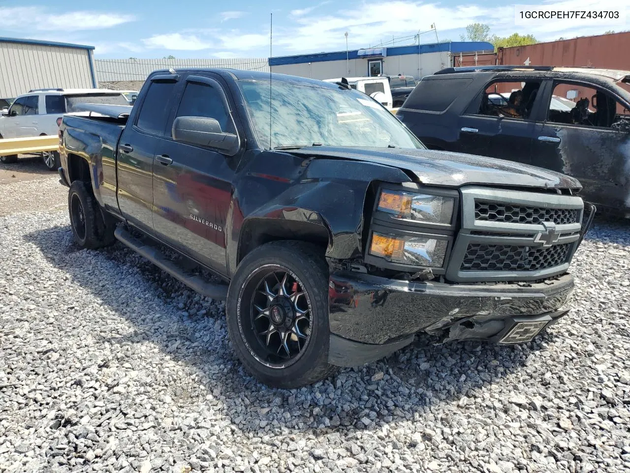 2015 Chevrolet Silverado C1500 VIN: 1GCRCPEH7FZ434703 Lot: 70304874