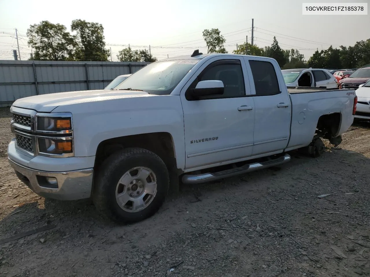 1GCVKREC1FZ185378 2015 Chevrolet Silverado K1500 Lt