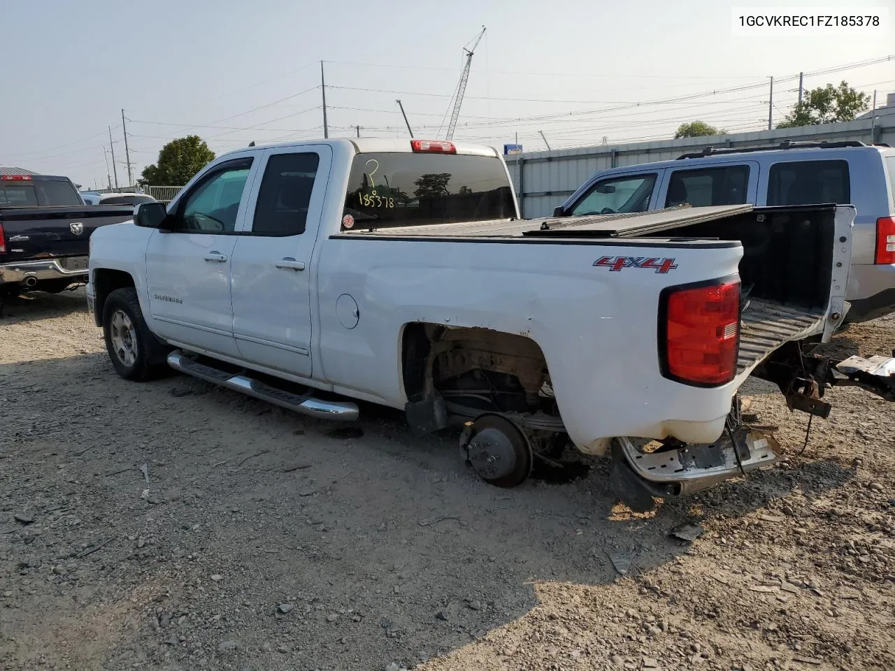 1GCVKREC1FZ185378 2015 Chevrolet Silverado K1500 Lt