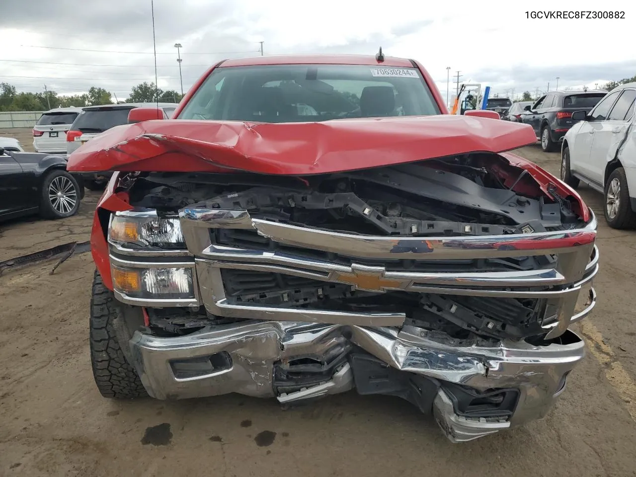 1GCVKREC8FZ300882 2015 Chevrolet Silverado K1500 Lt