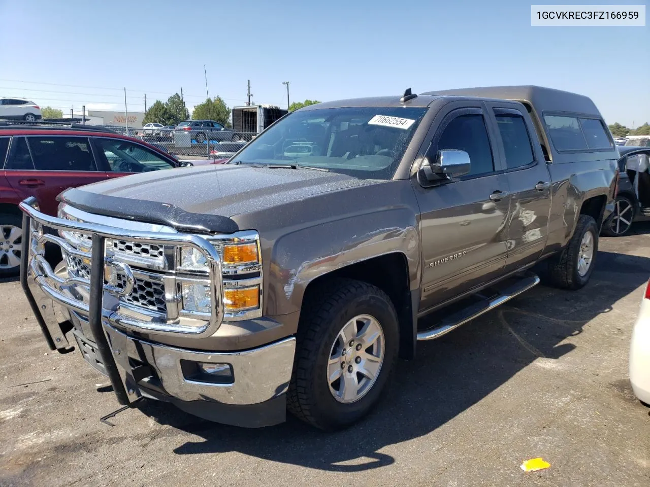 2015 Chevrolet Silverado K1500 Lt VIN: 1GCVKREC3FZ166959 Lot: 70662554