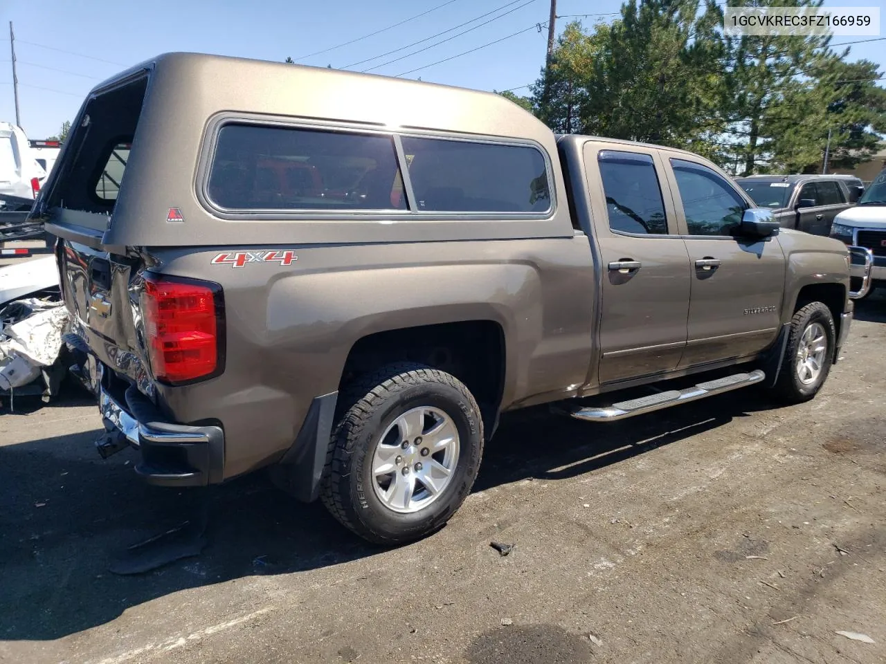 1GCVKREC3FZ166959 2015 Chevrolet Silverado K1500 Lt