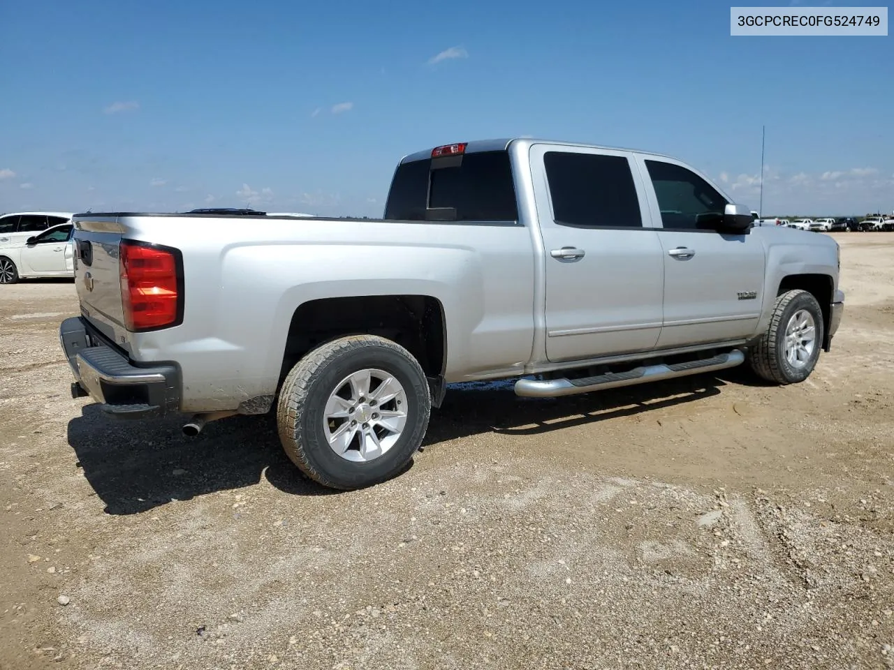 2015 Chevrolet Silverado C1500 Lt VIN: 3GCPCREC0FG524749 Lot: 70684884