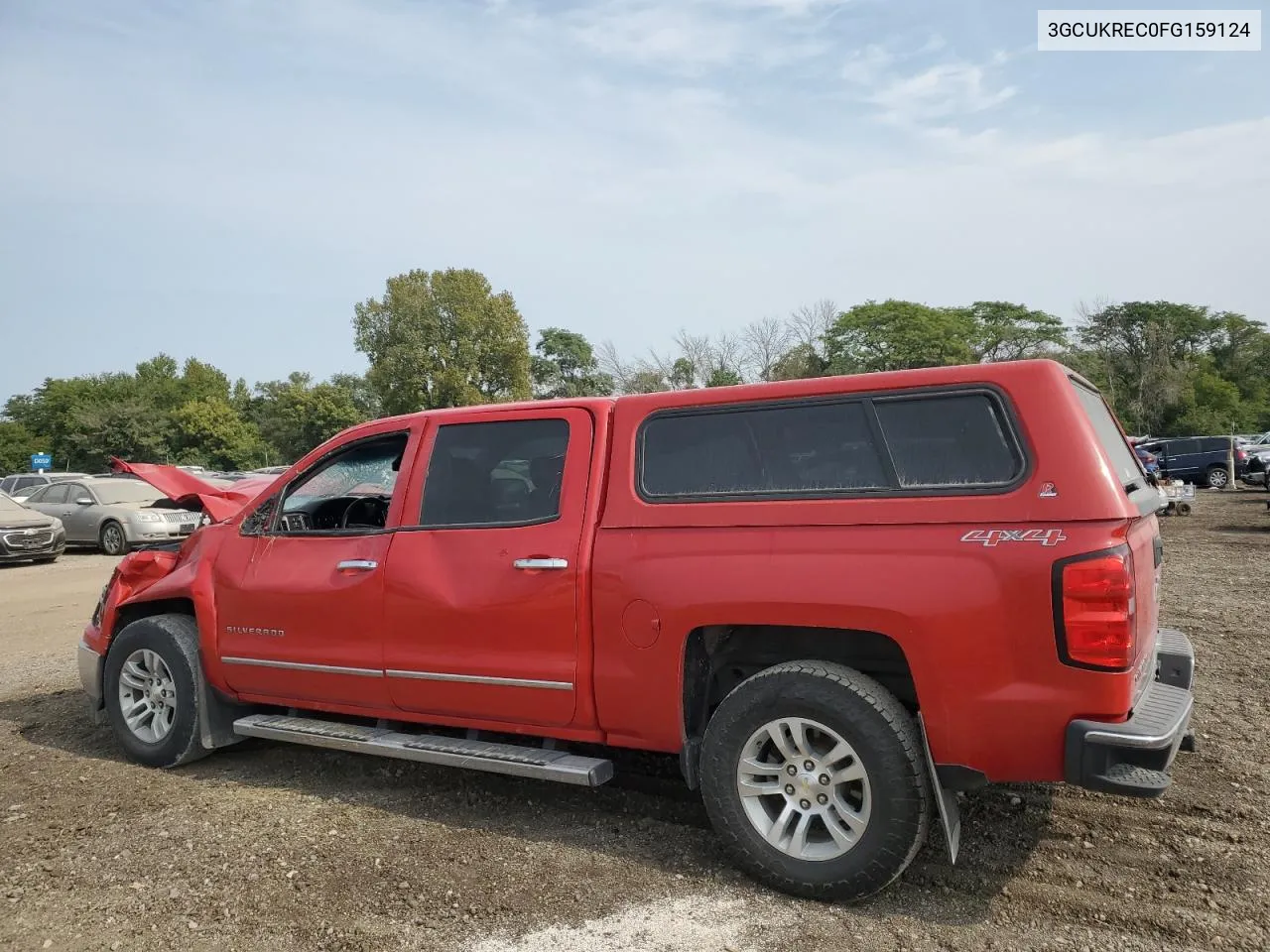 2015 Chevrolet Silverado K1500 Lt VIN: 3GCUKREC0FG159124 Lot: 70802544