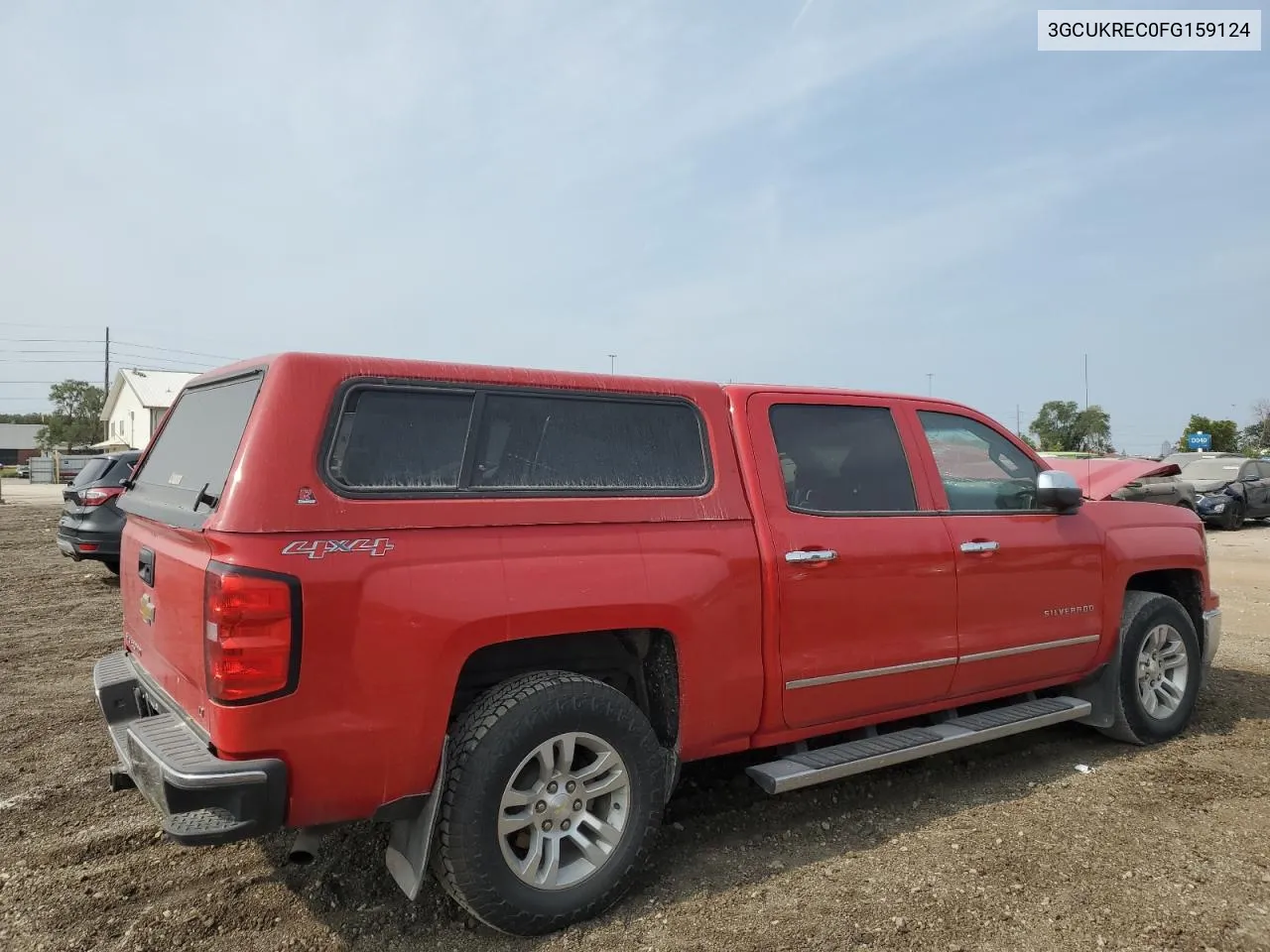 2015 Chevrolet Silverado K1500 Lt VIN: 3GCUKREC0FG159124 Lot: 70802544