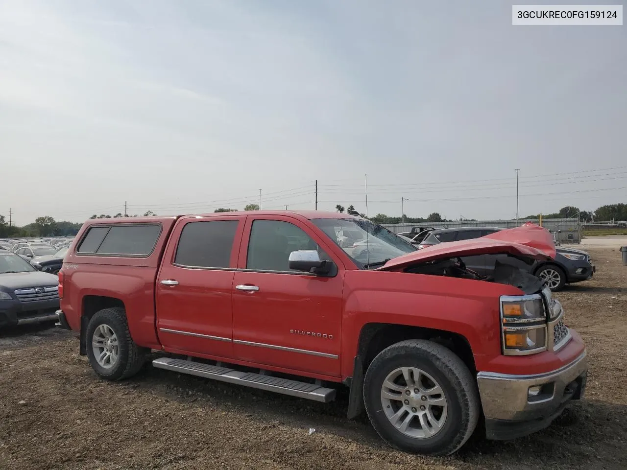 2015 Chevrolet Silverado K1500 Lt VIN: 3GCUKREC0FG159124 Lot: 70802544