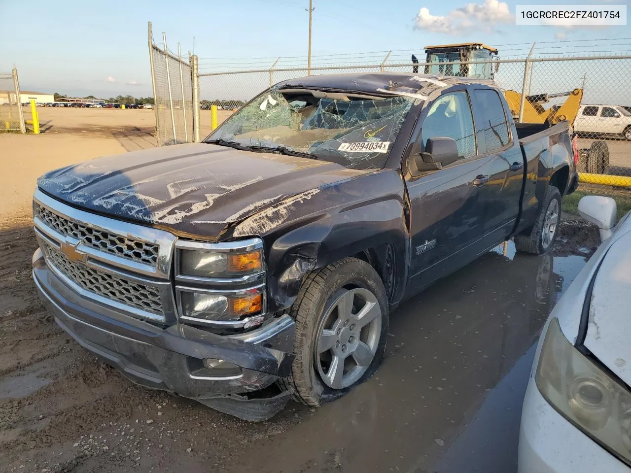 2015 Chevrolet Silverado C1500 Lt VIN: 1GCRCREC2FZ401754 Lot: 70994034