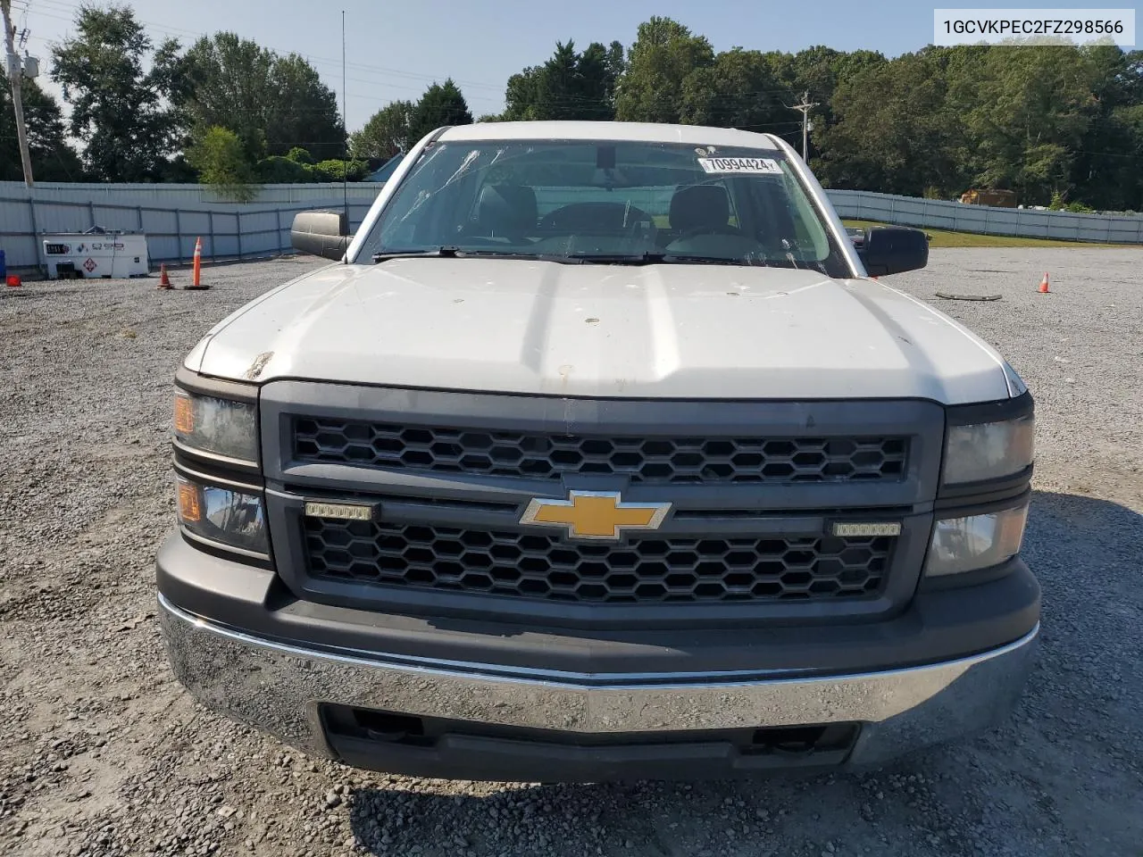 2015 Chevrolet Silverado K1500 VIN: 1GCVKPEC2FZ298566 Lot: 70994424