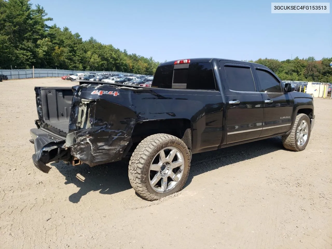 2015 Chevrolet Silverado K1500 Ltz VIN: 3GCUKSEC4FG153513 Lot: 71147234