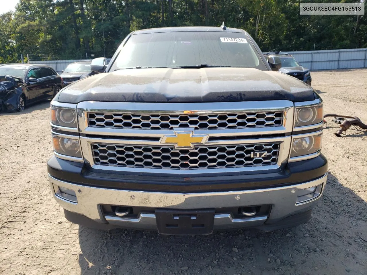 2015 Chevrolet Silverado K1500 Ltz VIN: 3GCUKSEC4FG153513 Lot: 71147234