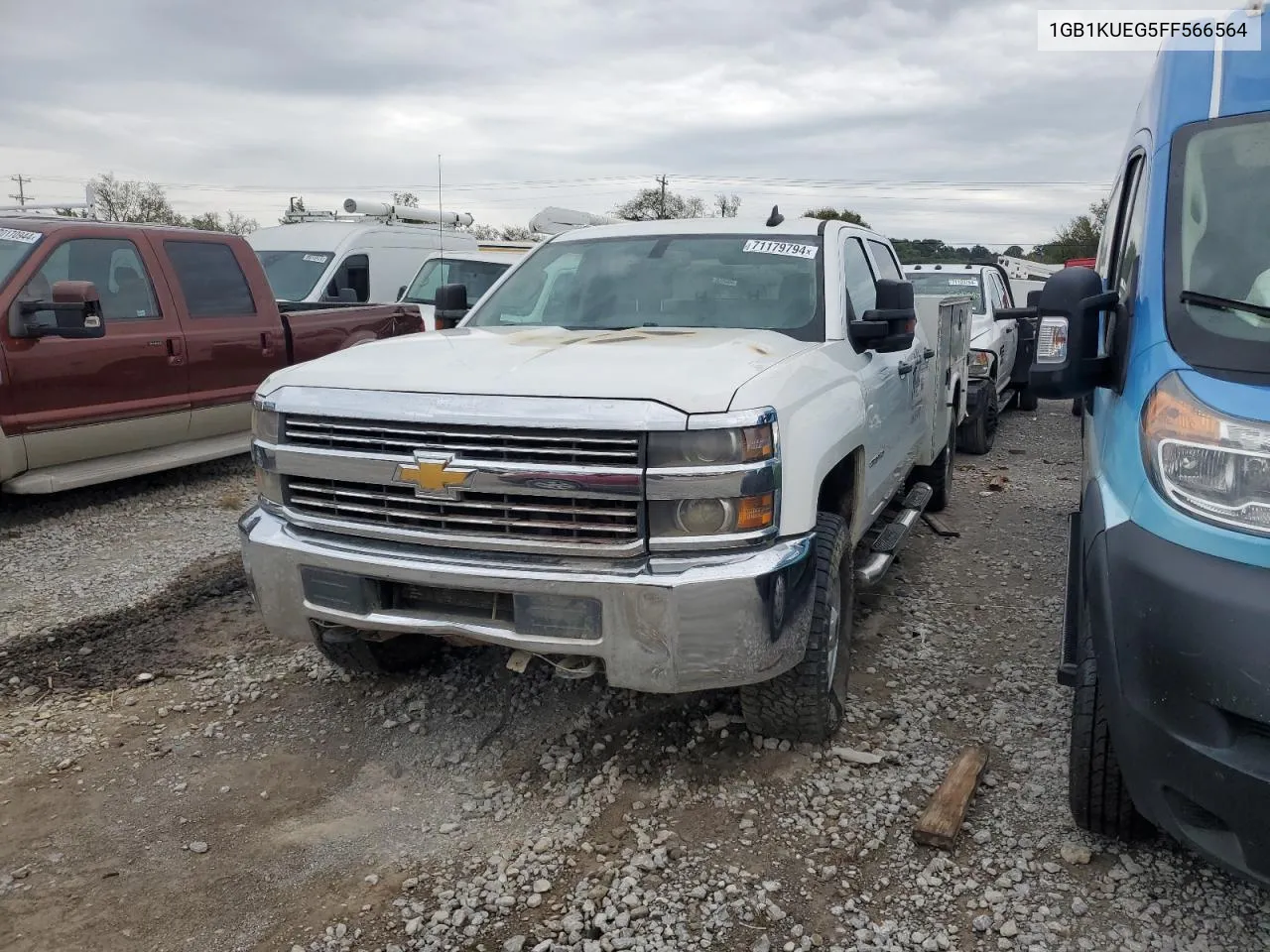 2015 Chevrolet Silverado K2500 Heavy Duty VIN: 1GB1KUEG5FF566564 Lot: 71179794