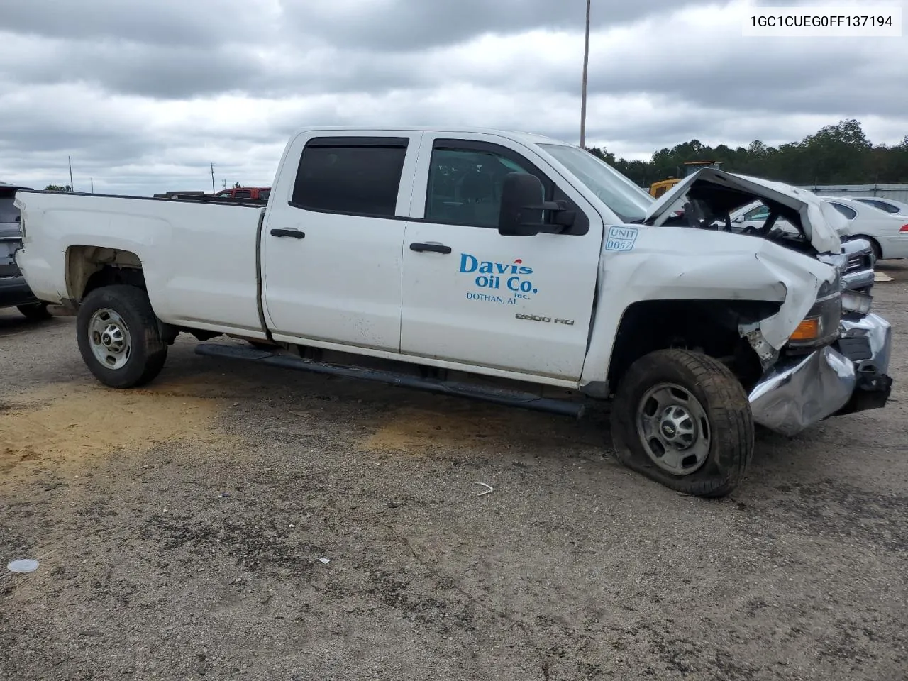 2015 Chevrolet Silverado C2500 Heavy Duty VIN: 1GC1CUEG0FF137194 Lot: 71214314