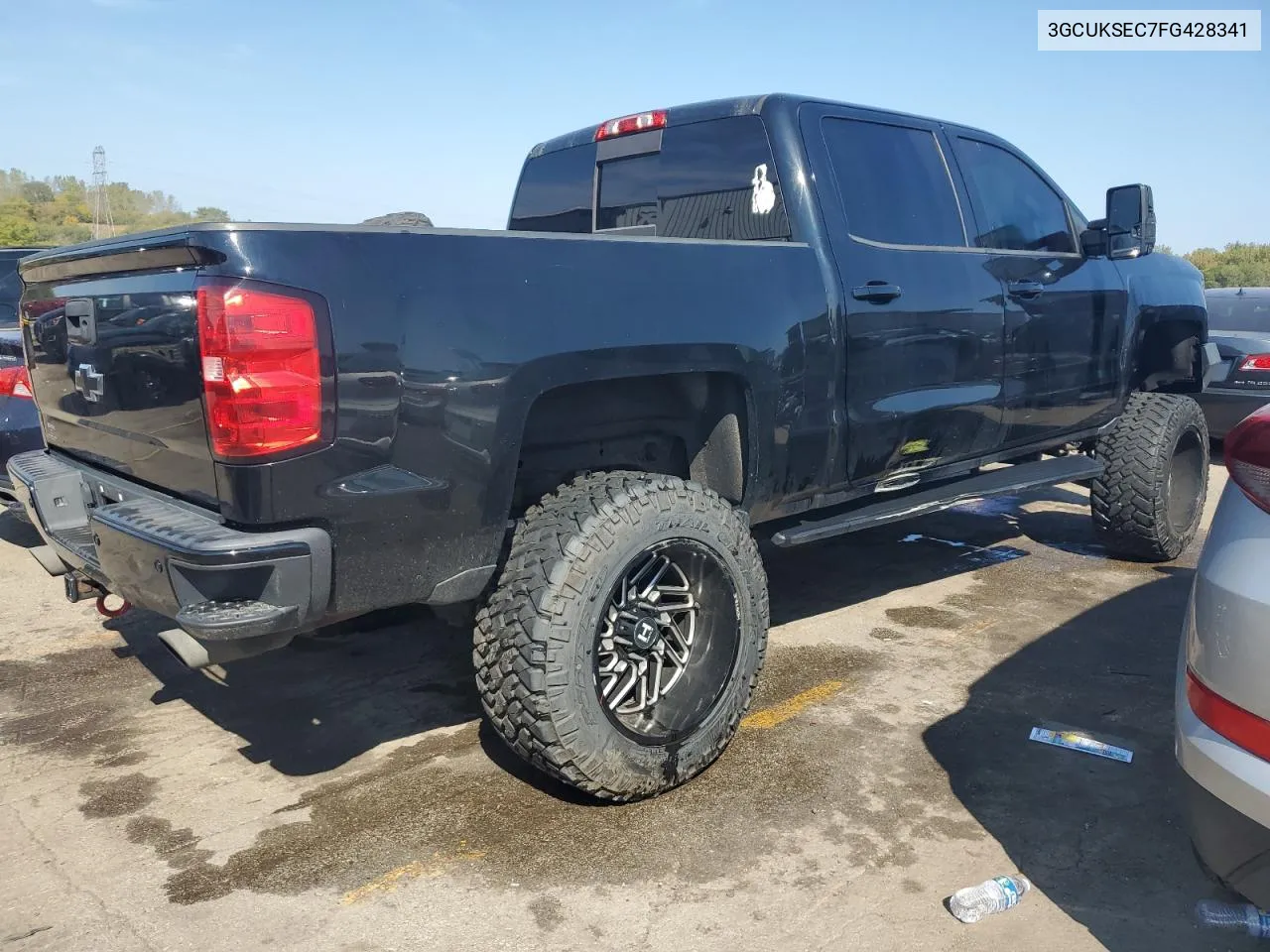 2015 Chevrolet Silverado K1500 Ltz VIN: 3GCUKSEC7FG428341 Lot: 71276114