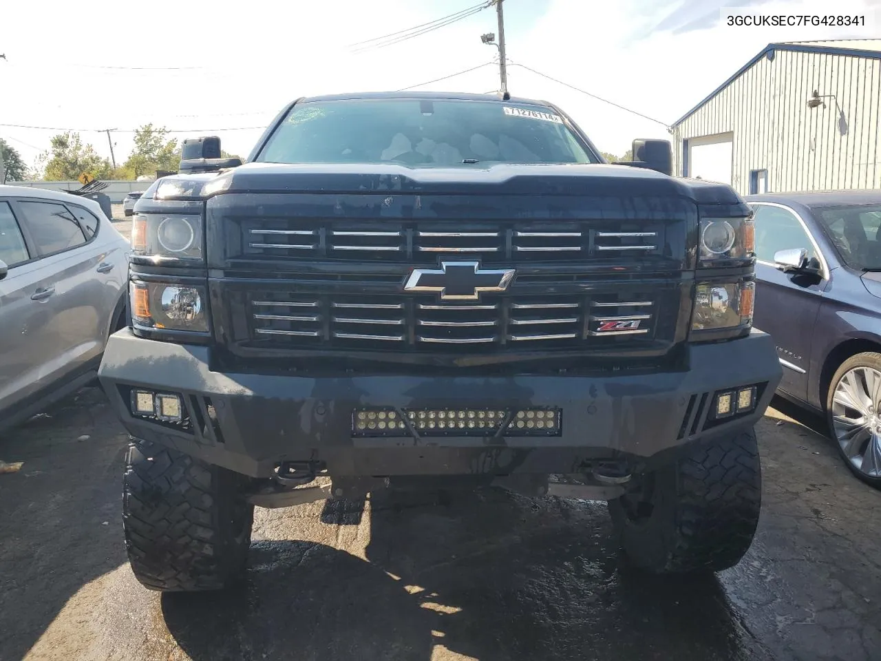 2015 Chevrolet Silverado K1500 Ltz VIN: 3GCUKSEC7FG428341 Lot: 71276114