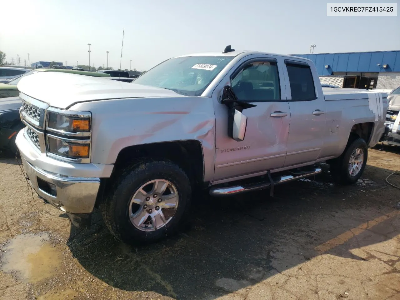 2015 Chevrolet Silverado K1500 Lt VIN: 1GCVKREC7FZ415425 Lot: 71309074