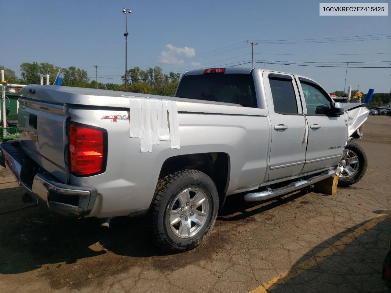 2015 Chevrolet Silverado K1500 Lt VIN: 1GCVKREC7FZ415425 Lot: 71309074