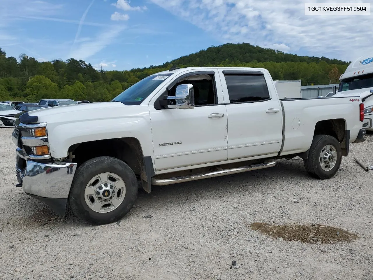 2015 Chevrolet Silverado K2500 Heavy Duty Lt VIN: 1GC1KVEG3FF519504 Lot: 71419334