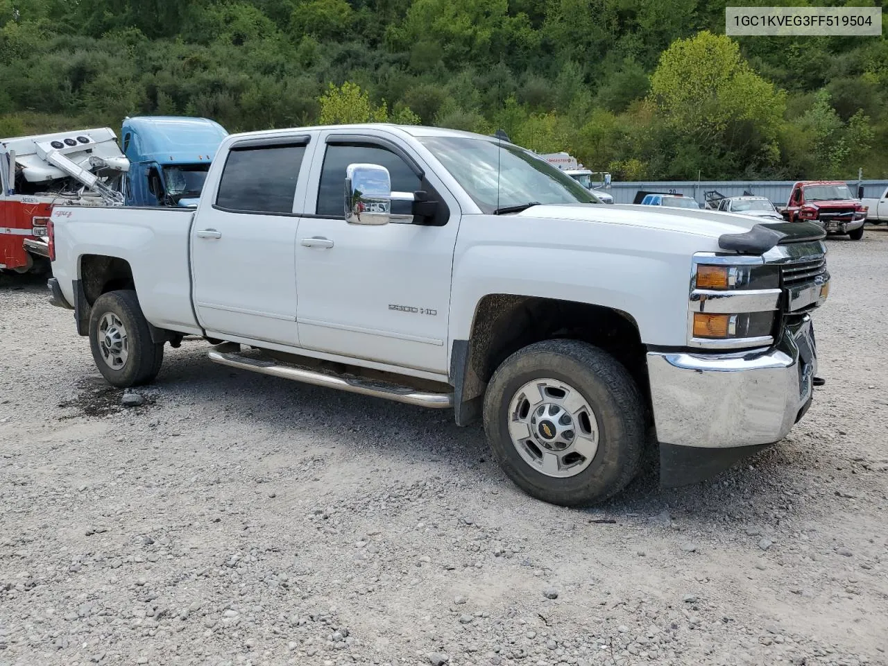 2015 Chevrolet Silverado K2500 Heavy Duty Lt VIN: 1GC1KVEG3FF519504 Lot: 71419334