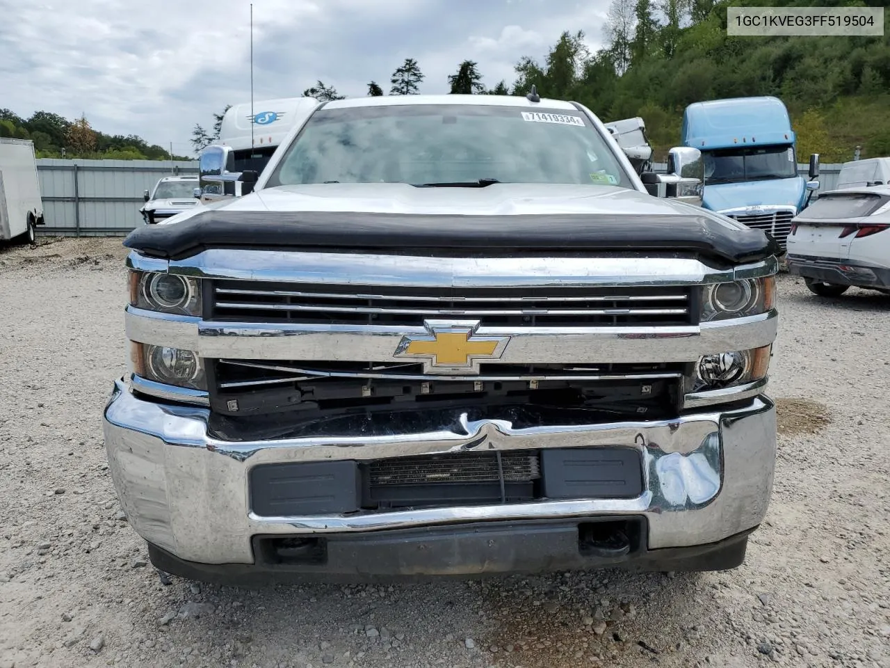 2015 Chevrolet Silverado K2500 Heavy Duty Lt VIN: 1GC1KVEG3FF519504 Lot: 71419334