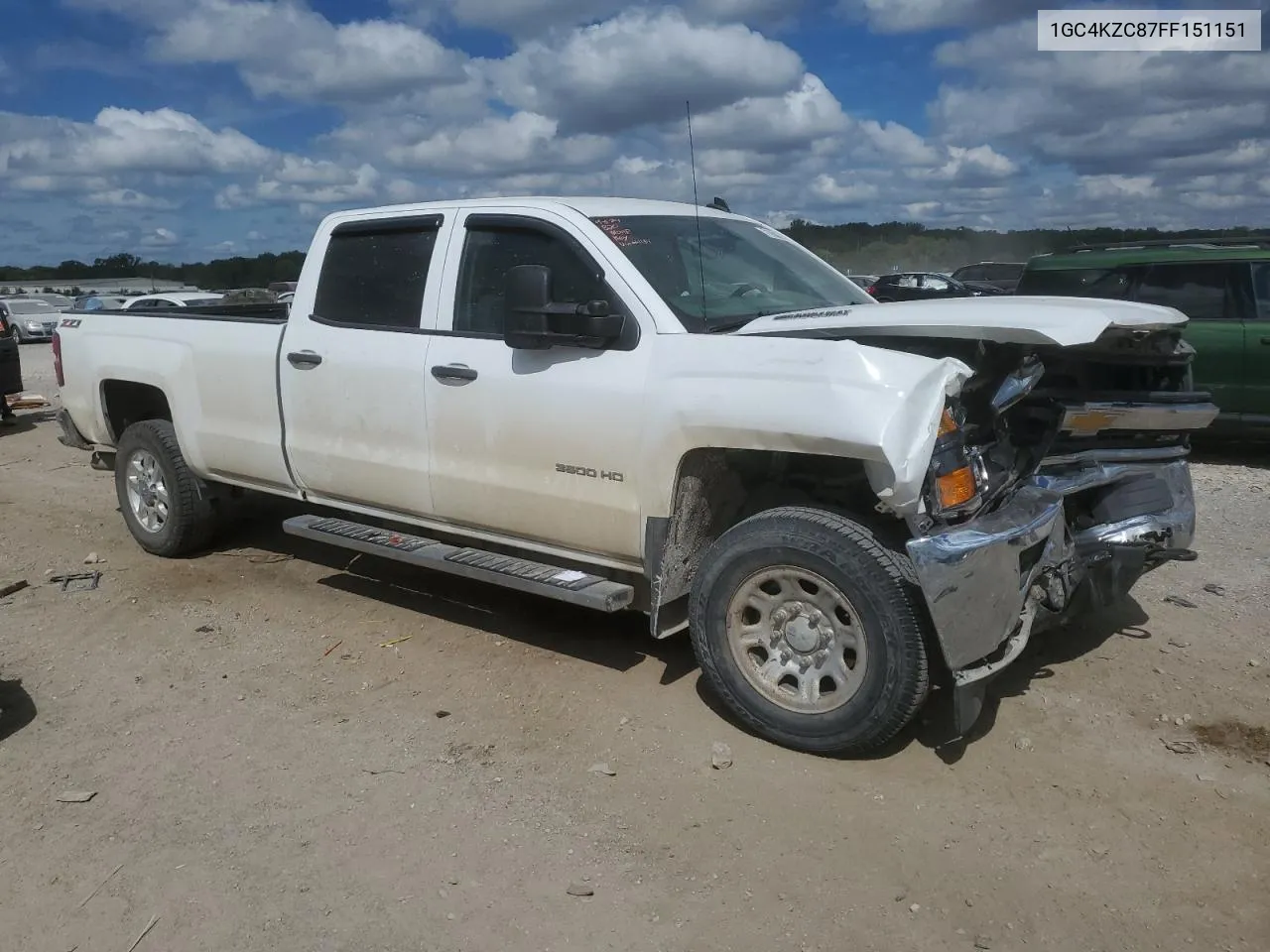 2015 Chevrolet Silverado K3500 Lt VIN: 1GC4KZC87FF151151 Lot: 71650684