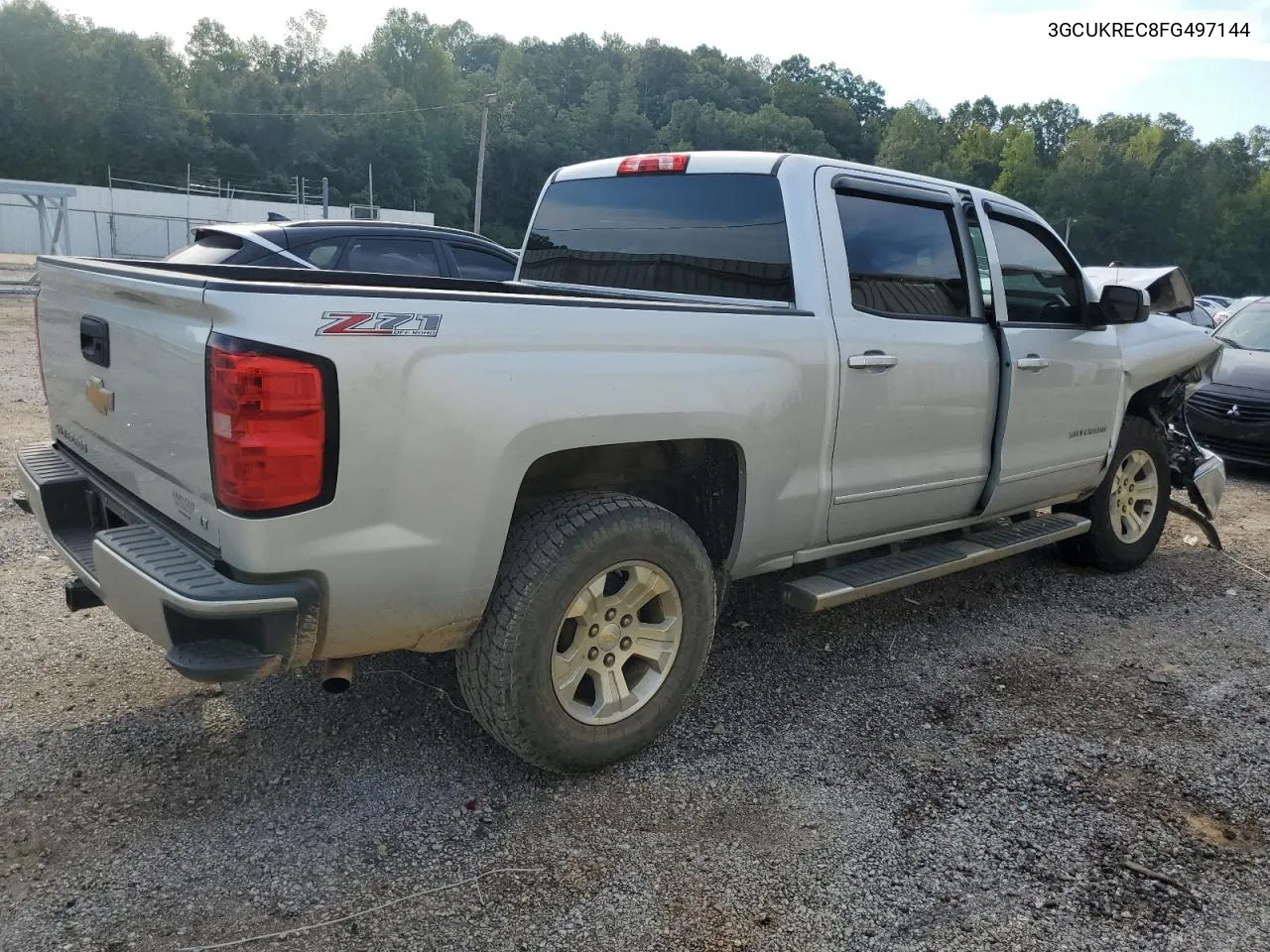 2015 Chevrolet Silverado K1500 Lt VIN: 3GCUKREC8FG497144 Lot: 71663524