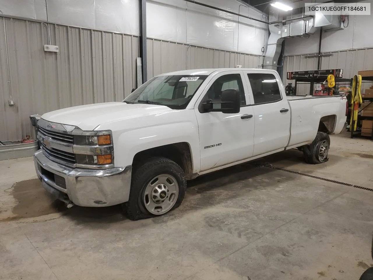 2015 Chevrolet Silverado K2500 Heavy Duty VIN: 1GC1KUEG0FF184681 Lot: 71786204