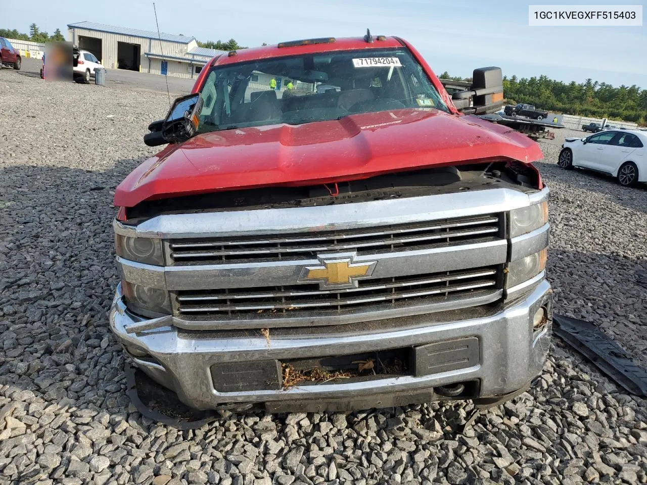 2015 Chevrolet Silverado K2500 Heavy Duty Lt VIN: 1GC1KVEGXFF515403 Lot: 71794204