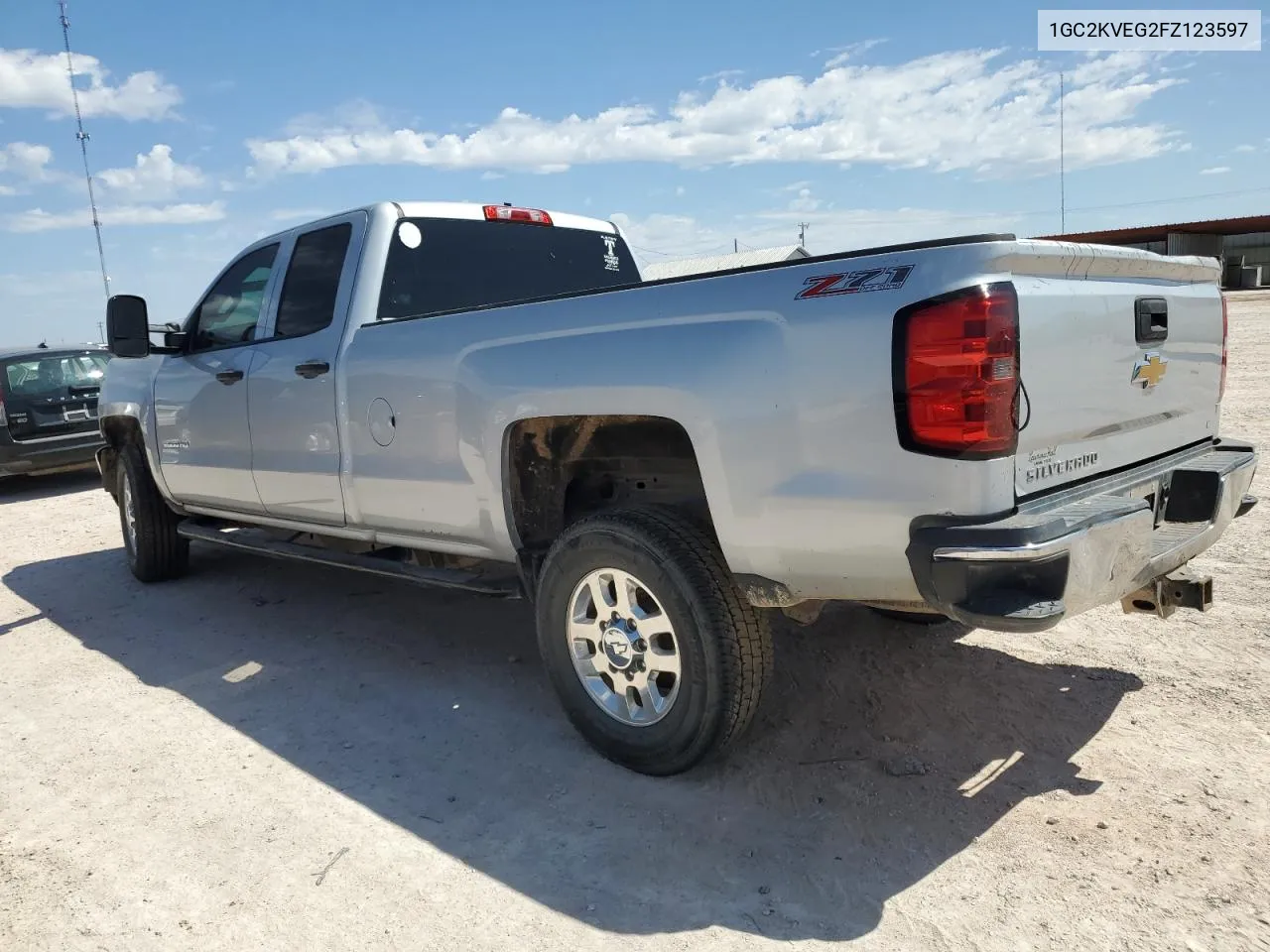 2015 Chevrolet Silverado K2500 Heavy Duty Lt VIN: 1GC2KVEG2FZ123597 Lot: 71807814