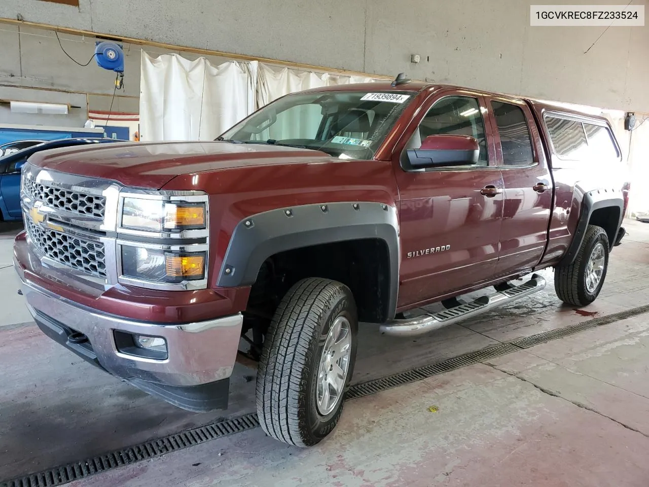 1GCVKREC8FZ233524 2015 Chevrolet Silverado K1500 Lt