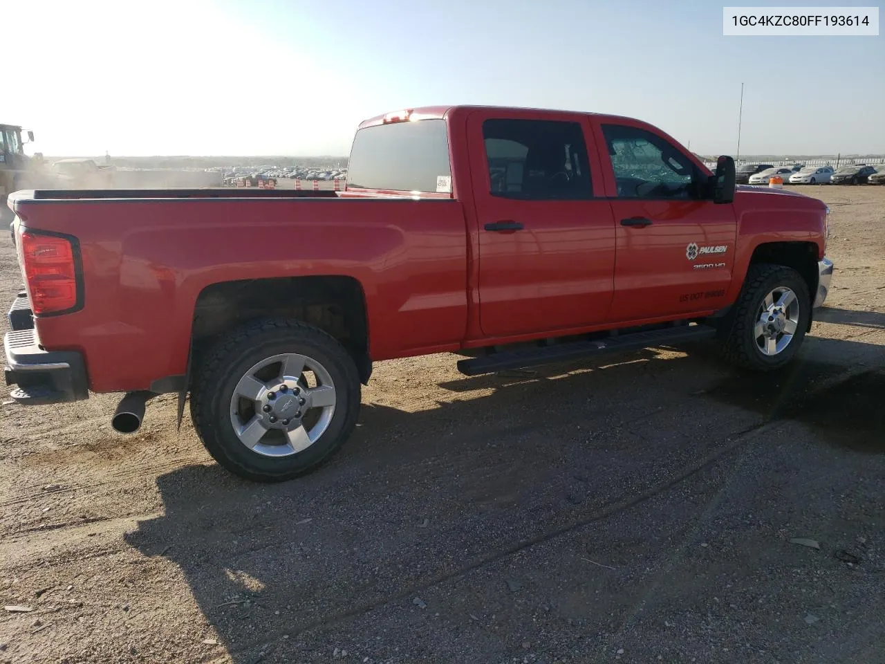 2015 Chevrolet Silverado K3500 Lt VIN: 1GC4KZC80FF193614 Lot: 72006194