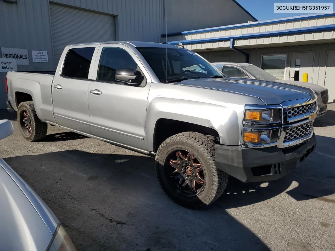 2015 Chevrolet Silverado K1500 Lt VIN: 3GCUKREH5FG351957 Lot: 72024404