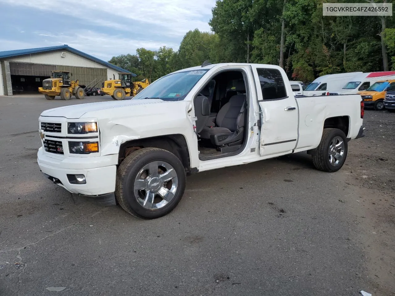 1GCVKREC4FZ426592 2015 Chevrolet Silverado K1500 Lt