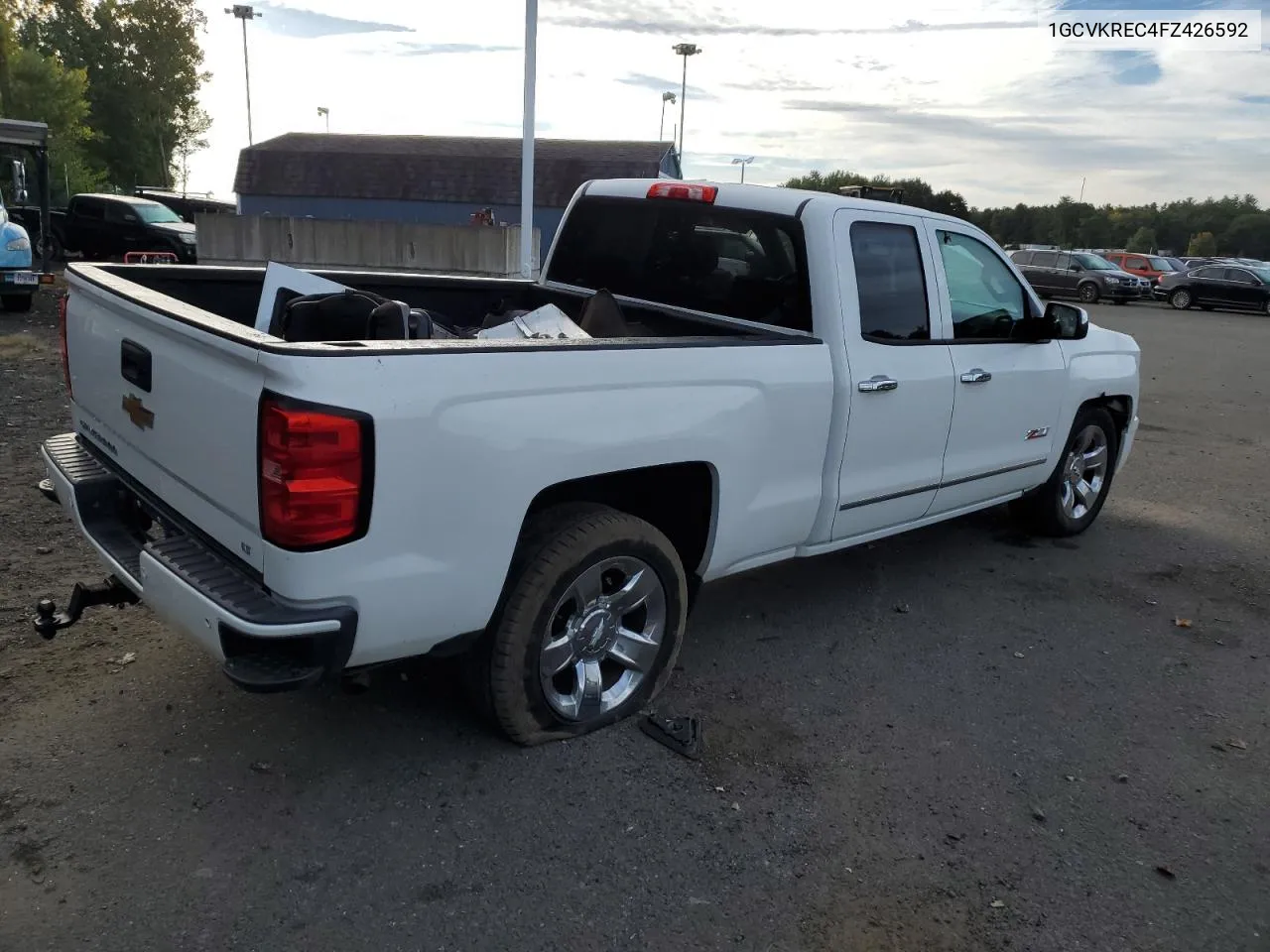 2015 Chevrolet Silverado K1500 Lt VIN: 1GCVKREC4FZ426592 Lot: 72136034