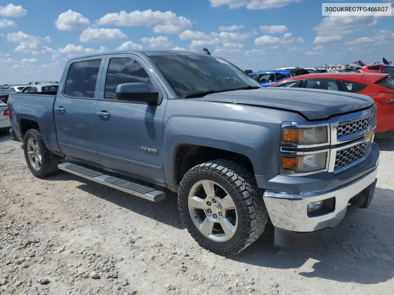 2015 Chevrolet Silverado K1500 Lt VIN: 3GCUKREC7FG466807 Lot: 72136344