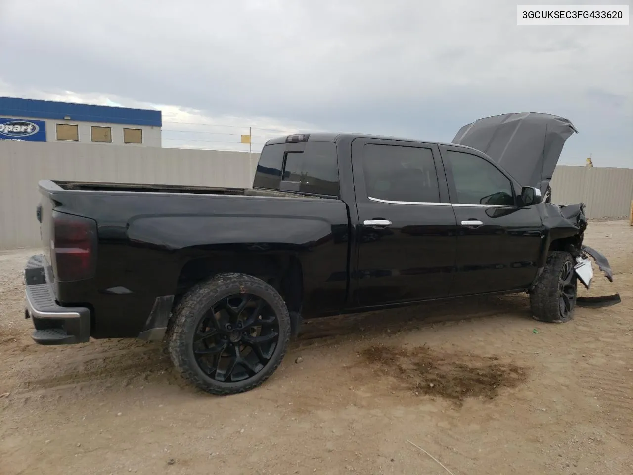 3GCUKSEC3FG433620 2015 Chevrolet Silverado K1500 Ltz