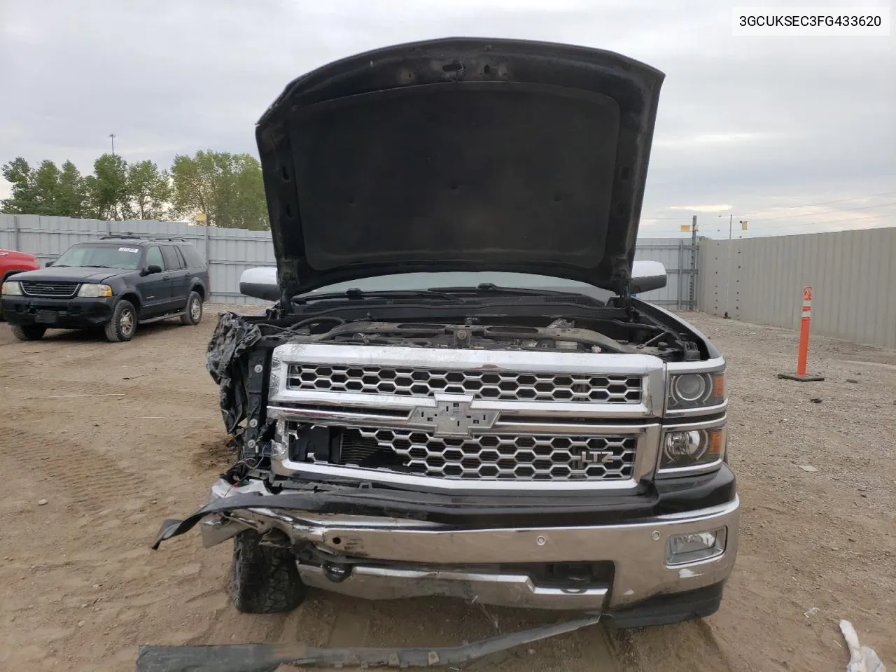 3GCUKSEC3FG433620 2015 Chevrolet Silverado K1500 Ltz