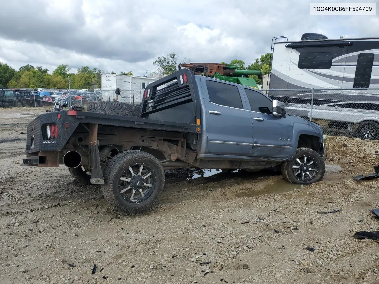 2015 Chevrolet Silverado K3500 Ltz VIN: 1GC4K0C86FF594709 Lot: 72193694