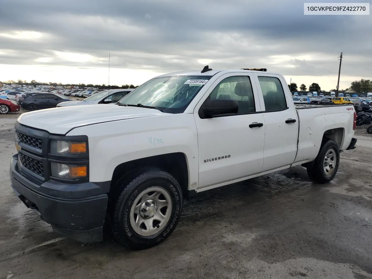 2015 Chevrolet Silverado K1500 VIN: 1GCVKPEC9FZ422770 Lot: 72209164