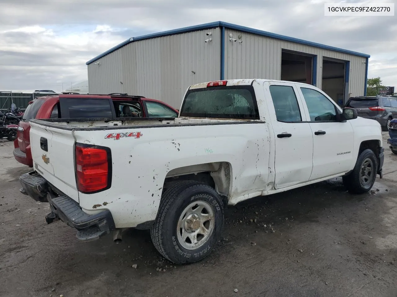 2015 Chevrolet Silverado K1500 VIN: 1GCVKPEC9FZ422770 Lot: 72209164