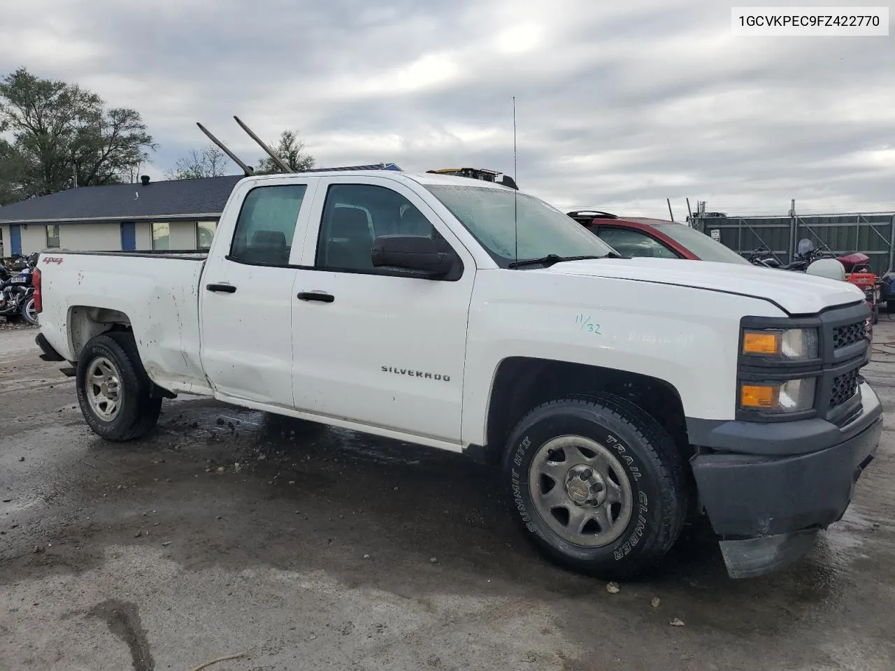 2015 Chevrolet Silverado K1500 VIN: 1GCVKPEC9FZ422770 Lot: 72209164