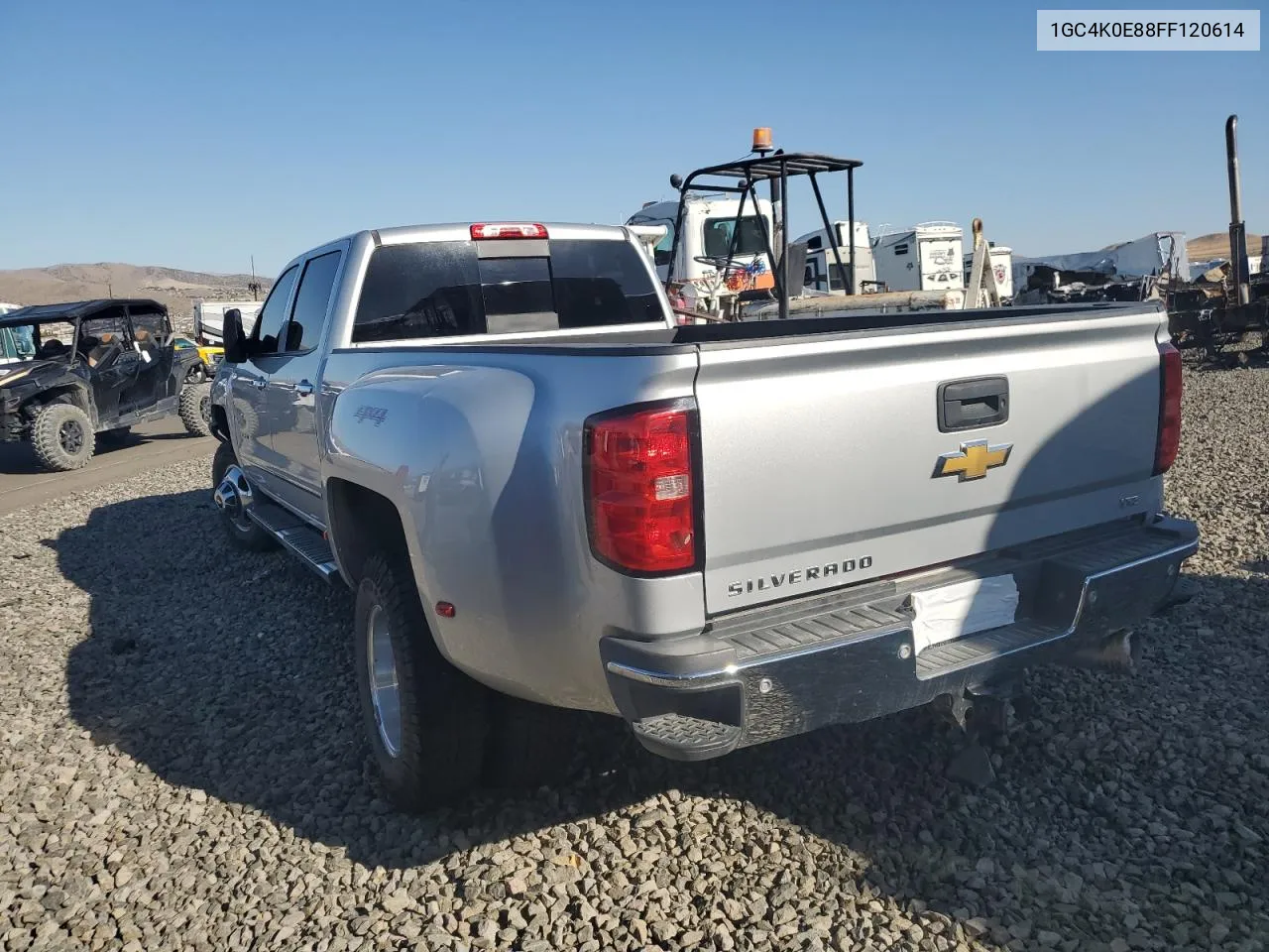 2015 Chevrolet Silverado K3500 Ltz VIN: 1GC4K0E88FF120614 Lot: 72264774