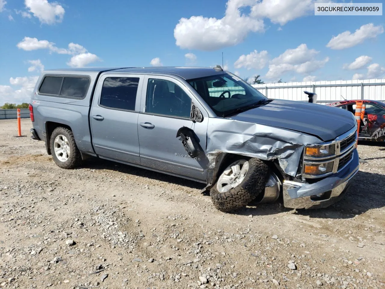 3GCUKRECXFG489059 2015 Chevrolet Silverado K1500 Lt