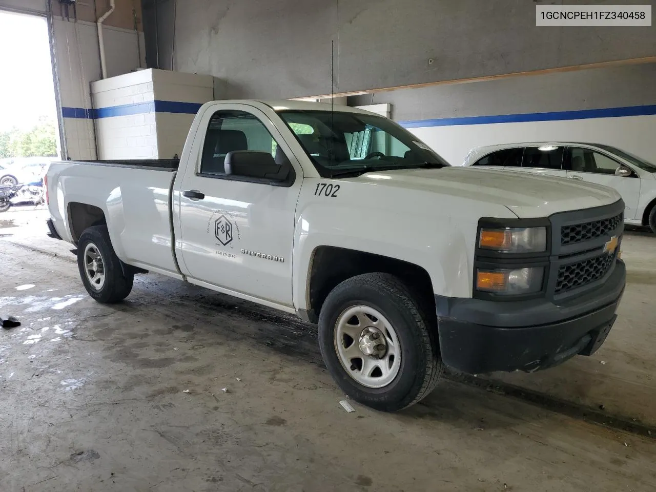 2015 Chevrolet Silverado C1500 VIN: 1GCNCPEH1FZ340458 Lot: 72335204