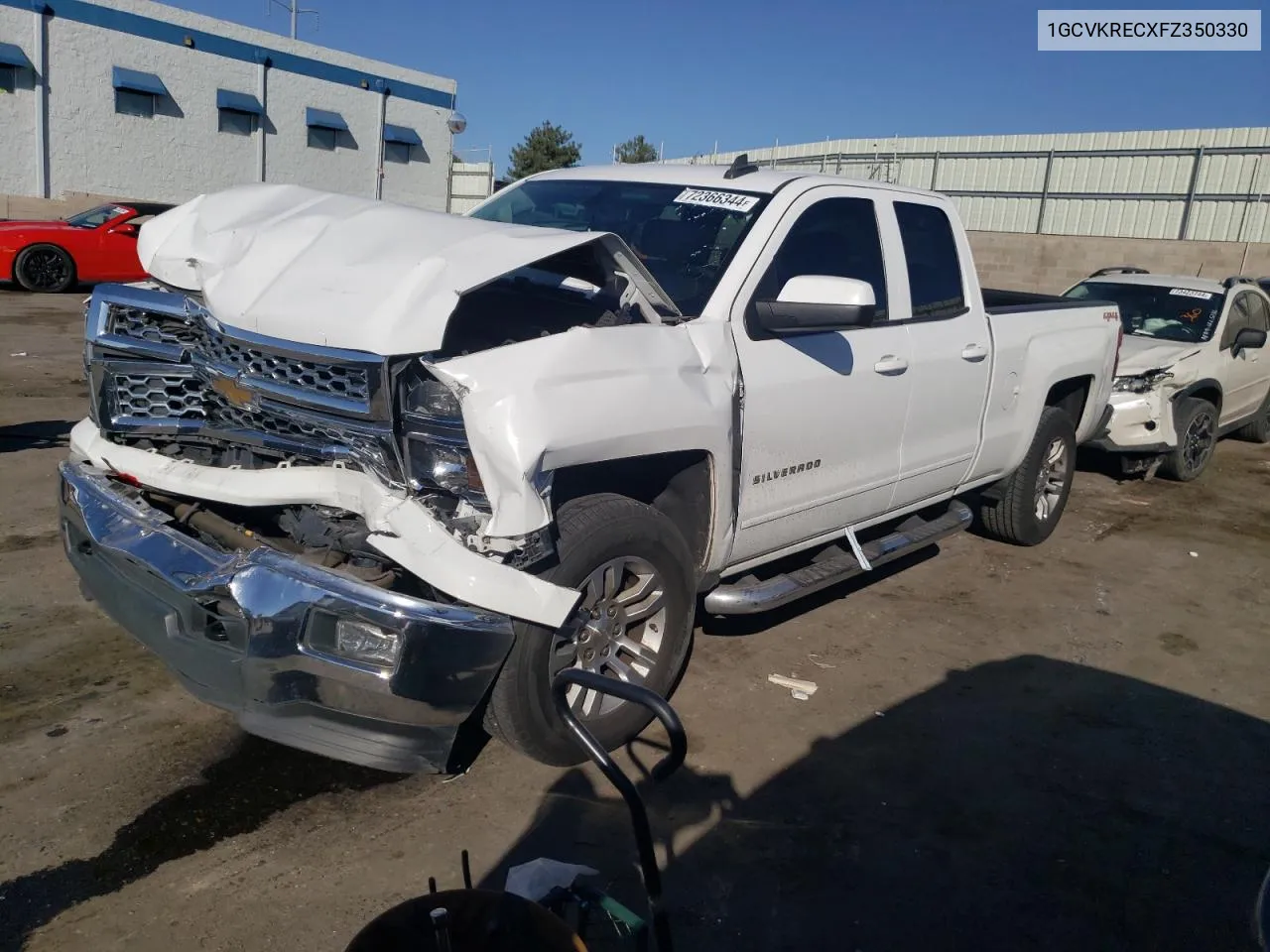 2015 Chevrolet Silverado K1500 Lt VIN: 1GCVKRECXFZ350330 Lot: 72366344